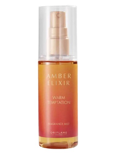 Frasco de Amber Elixir Warm Temptation, de Oriflame