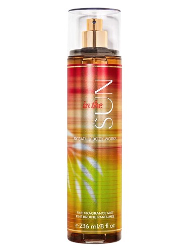 Frasco de In The Sun, de Bath & Body Works