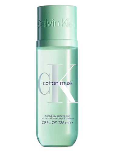 Frasco de Cotton Musk Body Mist — Calvin Klein