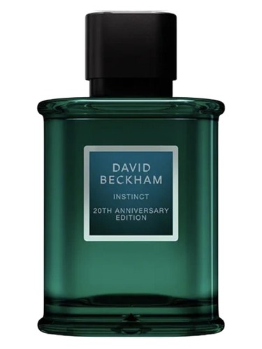 Frasco de Instinct 20th Anniversary Edition, de David Beckham