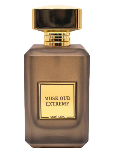 Frasco de Musk Oud Extreme, de Marhaba Arabic Essence