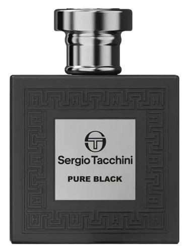 Frasco de Pure Black, de Sergio Tacchini