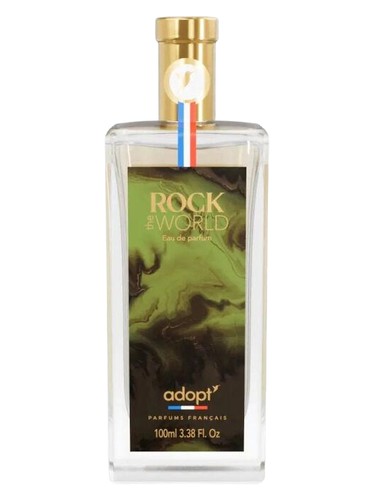 Frasco de Rock the World, de Adopt Parfums