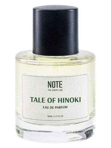 Frasco de Tale Of Hinoki, de NOTE – The Scent Lab