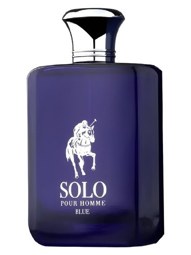 Frasco de Solo Pour Homme Blue, de Fragrance World