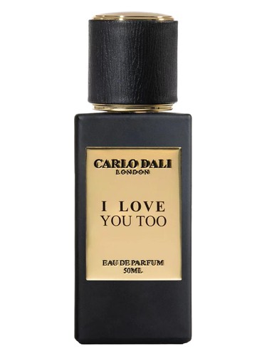 Frasco de I love you too, de Carlo Dali
