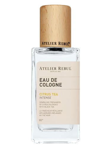 Frasco de Citrus Tea Intense, de Atelier Rebul