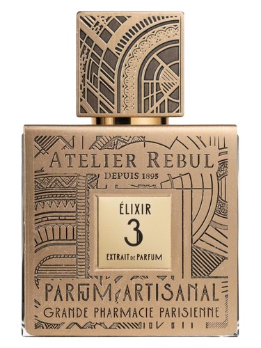 Frasco de Parfum Artisanal Elixir 3, de Atelier Rebul