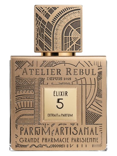 Frasco de Parfum Artisanal Elixir 5, de Atelier Rebul