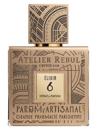 Frasco de Parfum Artisanal Elixir 6, de Atelier Rebul