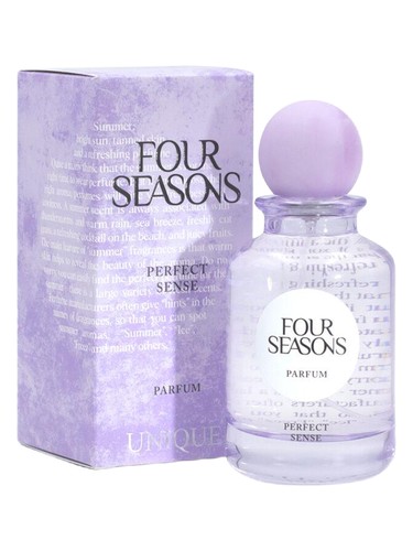 Frasco de Four Seasons Perfect Sense, de Unique Art Parfum