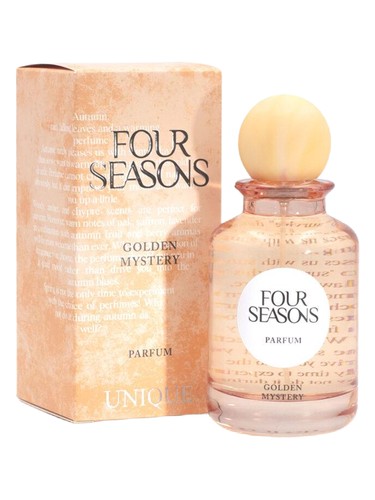 Frasco de Four Seasons Golden Mystery, de Unique Art Parfum