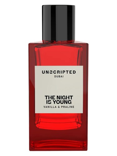 Frasco de The Night Is Young, de Unscripted