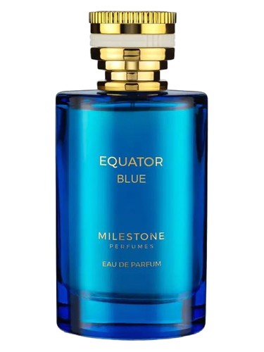 Frasco de Equator Blue, de Milestone Perfumes