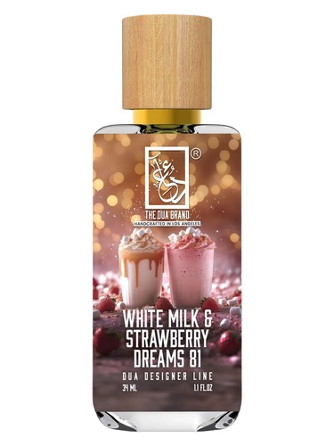 Frasco de White Milk & Strawberry Dreams 81 — The Dua Brand