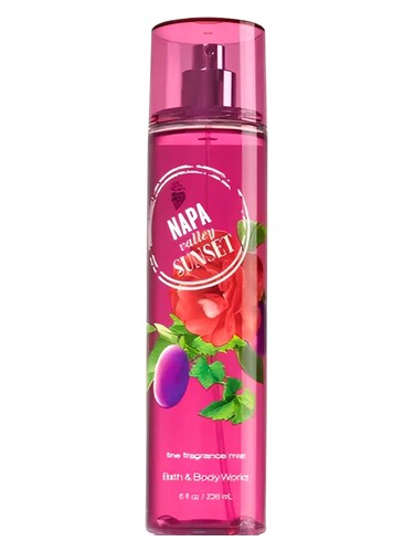 Frasco de Napa Valley Sunset, de Bath & Body Works