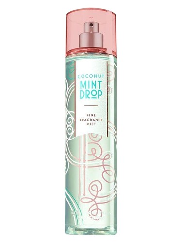Frasco de Coconut Mint Drop, de Bath & Body Works