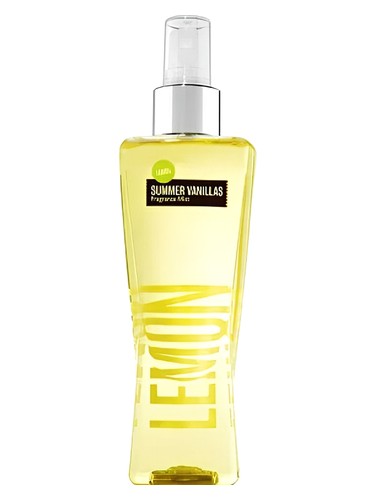 Frasco de Summer Vanillas Lemon — Bath & Body Works