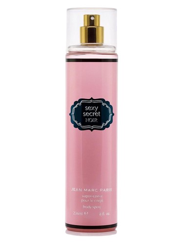 Frasco de Sexy Secret Noir Body Mist, de Jean Marc Paris