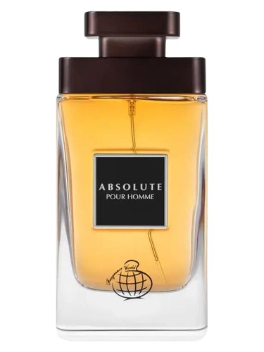 Frasco de Absolute Pour Homme, de Fragrance World