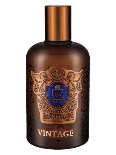 Frasco de Heritage Vintage, de Milestone Perfumes