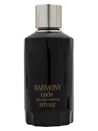 Frasco de Harmony Code Intense, de Fragrance World