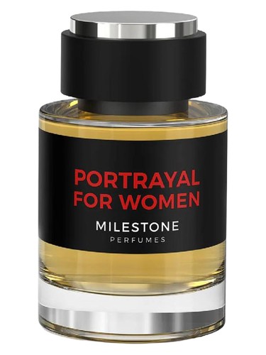 Frasco de Portrayal For Woman, de Milestone Perfumes