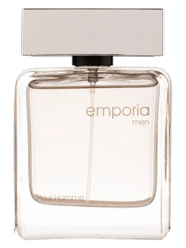 Frasco de Emporia Men, de Fragrance World