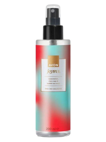 Frasco de Joyful Eau de Cologne, de Avon