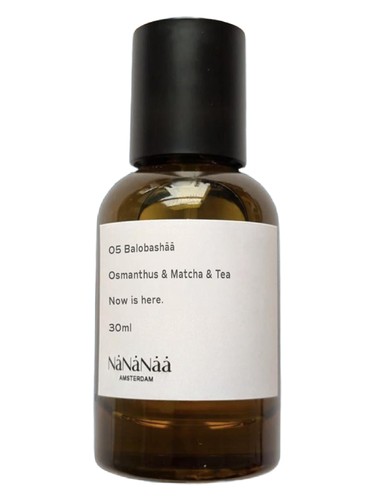 Frasco de 05 Balobashāā - Osmanthus & Matcha & Tea, de NaNaNaa