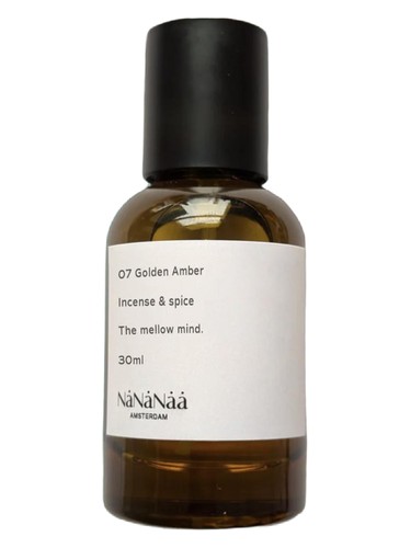 Frasco de 07 Golden Amber - Incense & spice, de NaNaNaa