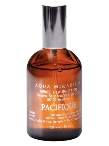 Frasco de Pacifique, de Abbate y la Mantia