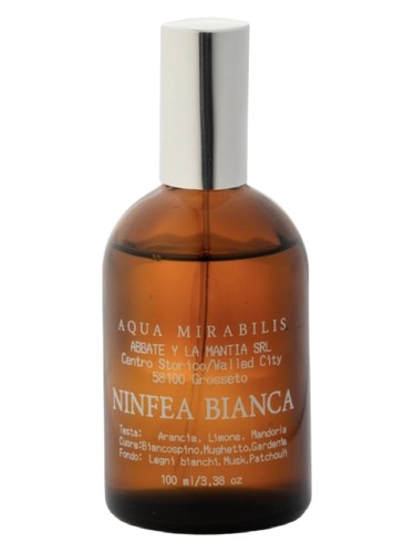 Frasco de Ninfea Bianca, de Abbate y la Mantia