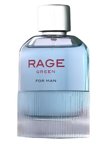 Frasco de Rage Green, de Fragrance World