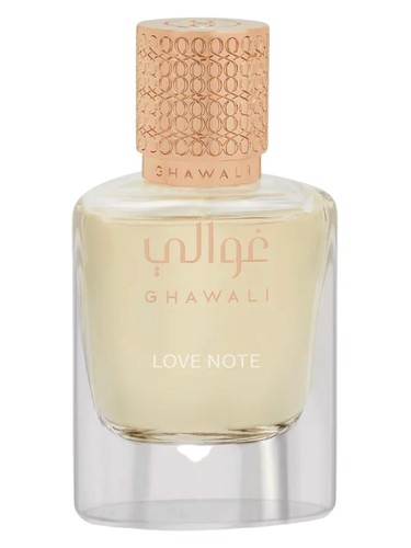 Frasco de Love Note, de Ghawali