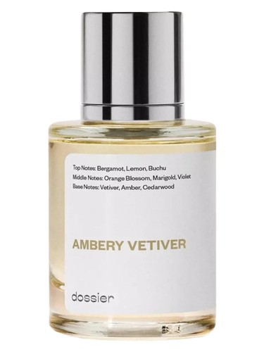 Frasco de Ambery Vetiver, de Dossier