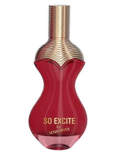 Frasco de Seniorita So Excite, de Camara Perfumes