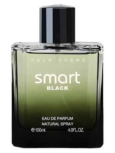 Frasco de Smart Black, de Fragrance World