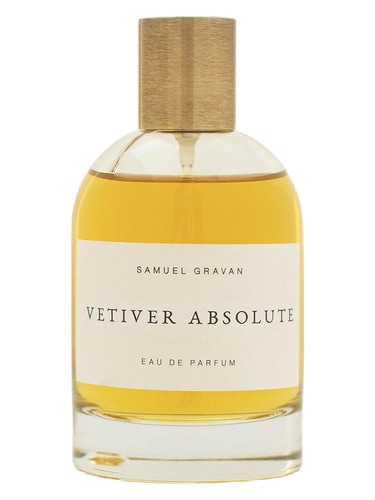 Frasco de Vetiver Absolute, de Samuel Gravan