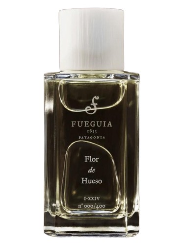 Frasco de Flor de Hueso, de Fueguia 1833