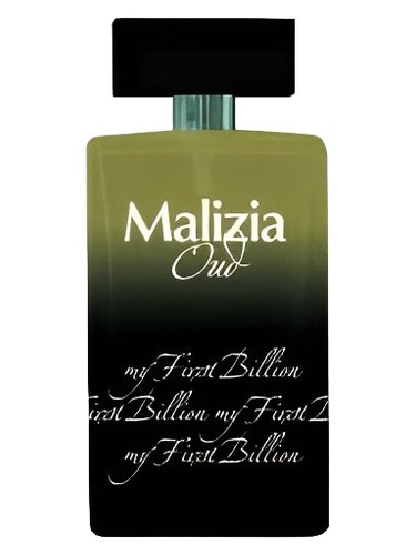 Frasco de Malizia Oud My First Billion, de Malizia