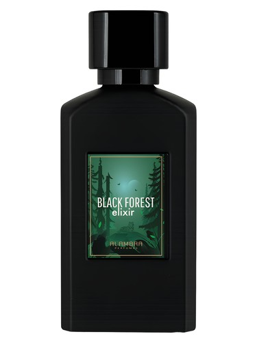 Frasco de Black Forest Elixir, de Al Ambra