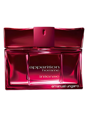 Frasco de Apparition Homme Intense, de Emanuel Ungaro