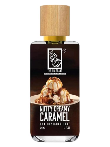 Frasco de Nutty Creamy Caramel, de The Dua Brand