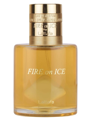 Frasco de Fire On Ice — Lattafa Perfumes