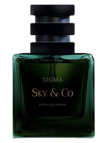 Frasco de Sigma, de Sky & Co Perfumes