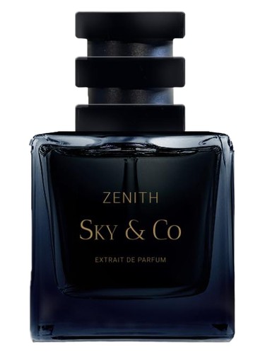 Frasco de Zenith, de Sky & Co Perfumes