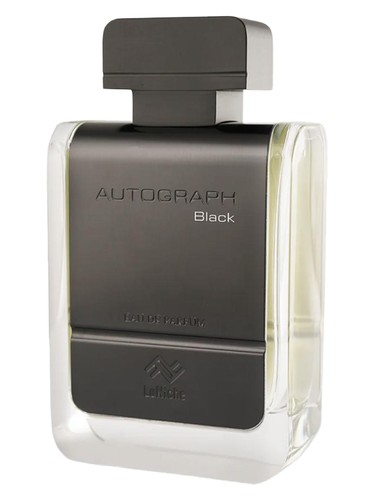 Frasco de Autograph Black, de LuNiche