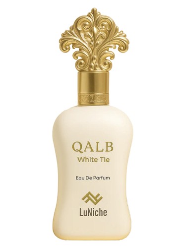 Frasco de Qalb White Tie, de LuNiche