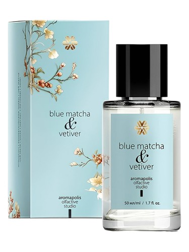 Frasco de Blue Matcha & Vetiver, de Siberian Wellness